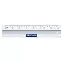 Liniuotė stalinė Staedtler Mars 563 150 mm aliumininė balta