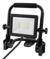 Statybinis prožektorius ANSMANN FL20W-AC 20 W LED, 2200 lm, 230 V, spindulio kampas 110°, laidas 1,8 m, juodas