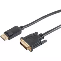 Vaizdo kabelio adapteris DisplayPort į DVI ShiverPeaks BS77492-1