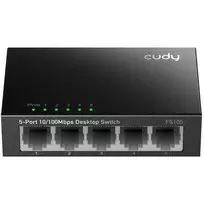 Nevaldomas komutatorius Cudy FS105 5 prievadai Fast Ethernet 10/100 juodas