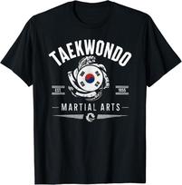 NEW LIMITED Taekwondo Established 1955 Korean Tae Kwon Do Martial T-Shirt S-3XL Unisex T-Shirt XXL