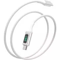 4smarts USB-C į USB-C laidas DigitCord 100W 1,5 m. baltas