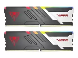 DIMM 32GB DDR5-5600 2x 16GB dual kit black white PVVR532G560C36K Viper Venom RGB INTEL XMP