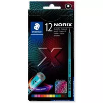 Spalvoti pieštukai Staedtler 186 C12 įvairių spalvų 12 vnt.