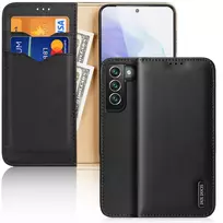Dux Ducis Hivo odinis dėklas su atvartu Samsung Galaxy S22+ (S22 Plus) juodas
