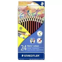 Spalvotas pieštukas Staedtler 185 CD24 įvairiaspalvis 24 vnt.