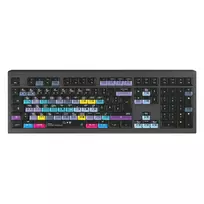 Logickeyboard ASTRA 2 USB QWERTZ klaviatūra, juoda, 104 klavišai