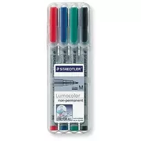 Markeris Staedtler 315 WP4 juoda, mėlyna, žalia, raudona