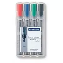 Markeris Staedtler 356 WP4 4 vnt. Juoda Mėlyna Žalia Raudona