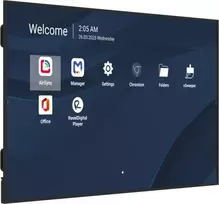 Profesionalus 98 colių 4K komercinis ekranas VIEWSONIC CDE9831-1C, 3840x2160, 500 cd/m², Android 14, 24/7