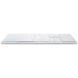 Belaidė klaviatūra CLEVETURA CLVX 1 Touch-On-Keys AI – ANSI US Mac išdėstymas, žirkliniai jungikliai, aliuminio korpusas, interaktyvus RGB
