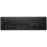Belaidė klaviatūra CLEVETURA CLVX 1 Touch-On-Keys AI, ANSI US Windows išdėstymas, žirkliniai jungikliai, aliuminio korpusas, interaktyvus RGB