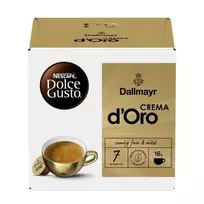 Nescafe Dolce Gusto Dallmayr CREMA d'Oro kava, 16 kapsulių