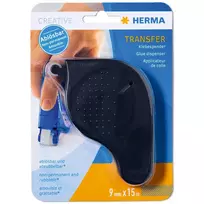 HERMA Transfer klijų volelis, juodas, nuimamas, 15 m ritinys, be siūlų, fotosaugus (1060)