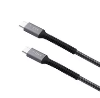 Automobilinis maitinimo adapteris FIXED FIXDA-CC12-GR — 12V DC, USB-C ir USB išėjimai