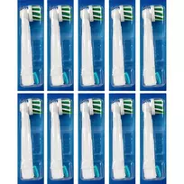 Pakeičiamos šepetėlių galvutės BRAUN Oral‑B Pro CrossAction – 10 vnt.