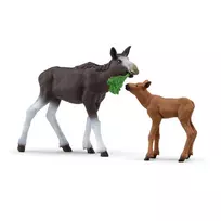 Figūrėlių rinkinys Schleich WILD LIFE Briedžių šeima – realistinės gyvūnų figūrėlės, 3+ metai, įvairiaspalvis