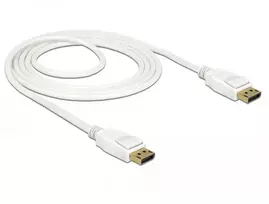 DisplayPort kabelis DeLOCK 85509 1,5 m Baltas