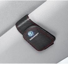VOLKSWAGEN VW Automobilio Salono Saulės Skydelis Akinių Laikiklis Saulės Akinių Klipsas Volkswagen VW Golf Passat Tiguan Polo Touareg Mag gray