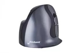 BakkerElkhuizen Evoluent D Small Wireless dešinei rankai, vertikali pelė, lazerinė, RF belaidė, 3200 DPI, juoda