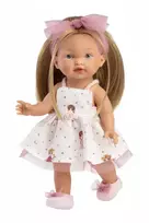 Lėlė Llorens Valeria 28 cm – minkštas kūnas, vinilinė galva ir galūnės
