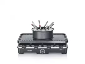 Raclette Grilis Severin RG 2347 8 Asmenims 1400 W Juodas