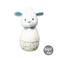 BABYONO Lavinantis žaislas - pliušiniai boulingo kaiščiai BADGER EDMUND FRIENDS + 2 galvos plovimo puodeliai NEMOKAMAI!