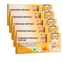 Forehead Wrinkle Patch Reduce Fine Lines Firming Smoothing Tighten Forehead Collagen Gel Patch Skin Care Stickers for Women 5box