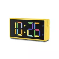 Skaitmeninis žadintuvas Hama Ibiza Geltonas LCD baterija USB