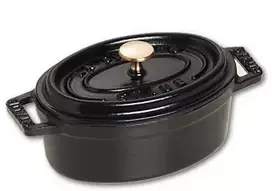 Ketaus keptuvė Staub Minis – juoda, 800 g