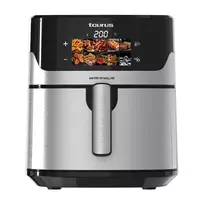Kepimo skrudintuvas Taurus Air Fry 7S 1600W 6,5L, nerūdijantis plienas, 8 programos, 80–200°C, jutiklinis valdymas