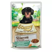 STUZZY Shreds su triušiena ir daržovėmis – šlapi šunų ėdalas – 100 g