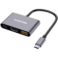 Canyon DS-4 USB-C Hub 10000Mbit/s HDMI USB 3.2 Gen 2