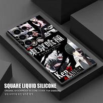 Tokyos Ghouls Anime Ken Kaneki S25 Ultra Case For Samsung Galaxy S25 S24 S23 S20 S21 FE S22 Ultra S10 Plus Case Soft Phone Cover Note 10 Plus