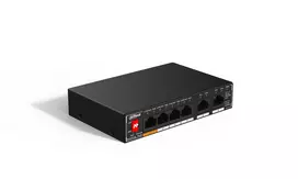 Dahua Technology PoE SG1006P nevaldomas gigabitinis Ethernet (10/100/1000) maitinimas per Ethernet (PoE) juodas