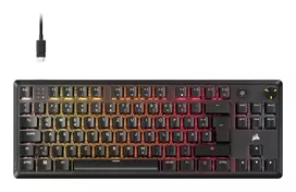 Klaviatūra CORSAIR K70 Core TKL USB RGB LED Juoda