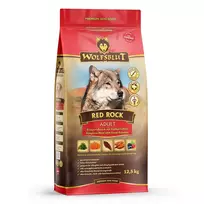 Sausas šunų ėdalas Wolfsblut Red Rock Kangaroo su saldžiomis bulvėmis, pilnavertis suaugusiems, 12,5 kg, baltymai 23%, riebalai 9,5%