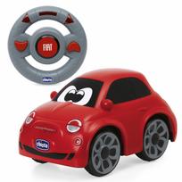 CHICCO Fiat 500 su nuotolinio valdymo pulteliu raudona