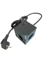 MicroConnect MC-CUBE015USBMAGNETIC USB magnetinis kištukinis kubas