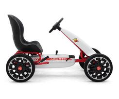 MILLY MALLY Abarth White pedalinis gokartas