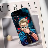 K-Kento N-Nanami Phone Case For Samsung S25,S24,S21,S22,S23,S30,Ultra,S20,Plus,Fe,Lite,Soft Black Cover Samsung S21Ultra