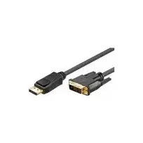 Goobay 2 m DP/DVI DisplayPort laidas su paauksuotomis jungtimis
