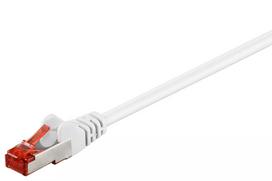 Tinklo kabelis Goobay 95575 RJ-45 Cat6 1,5 m baltas