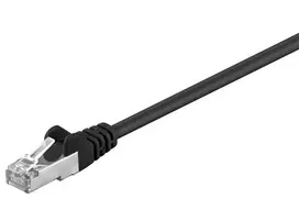 Tinklo kabelis Goobay 68673 RJ-45 Cat5e 5 m Juodas