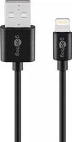 Goobay Lightning USB įkrovimo ir sinchronizavimo kabelis 0,5 m