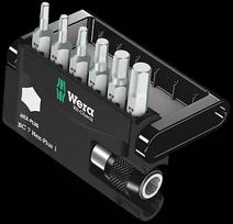 Šešiabriaunių antgalių rinkinys Wera 05056168001, 6 vnt., Hex metriniai 2–6 mm