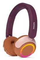 Ausinės Philips TAK4200MP/00 belaidės Bluetooth 20-20000 Hz oranžinė violetinė rožinė