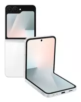 Samsung Galaxy Z Flip7 FE, 17 cm (6,7 colio), 2640 x 1080 pikselių, 8GB, 128GB, 50 MP, Baltas