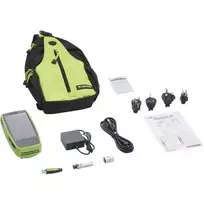 Tinklo tikrinimo prietaisas Fluke Networks EtherScope nXG EXG-300 – triju juostų Wi‑Fi (2.4/5/6 GHz), RJ-45, USB-A/C, su baterija, 5 colių LCD
