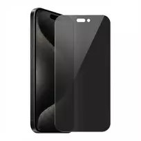 Grūdinto stiklo privatumo apsauginis stiklelis GUAN Apple iPhone 16 Pro — nuo akinimo ir privatumo filtras
